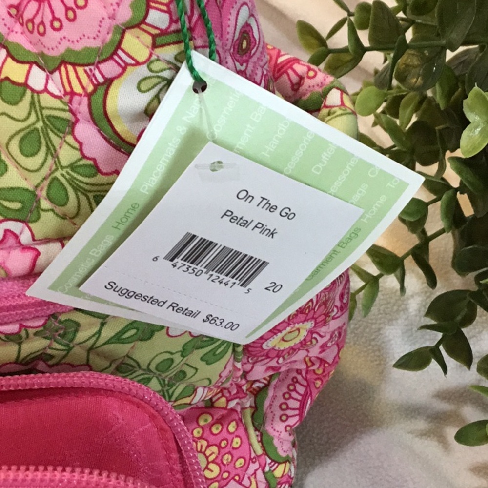 COPY - Vera Bradley Petal Pink On the go purse